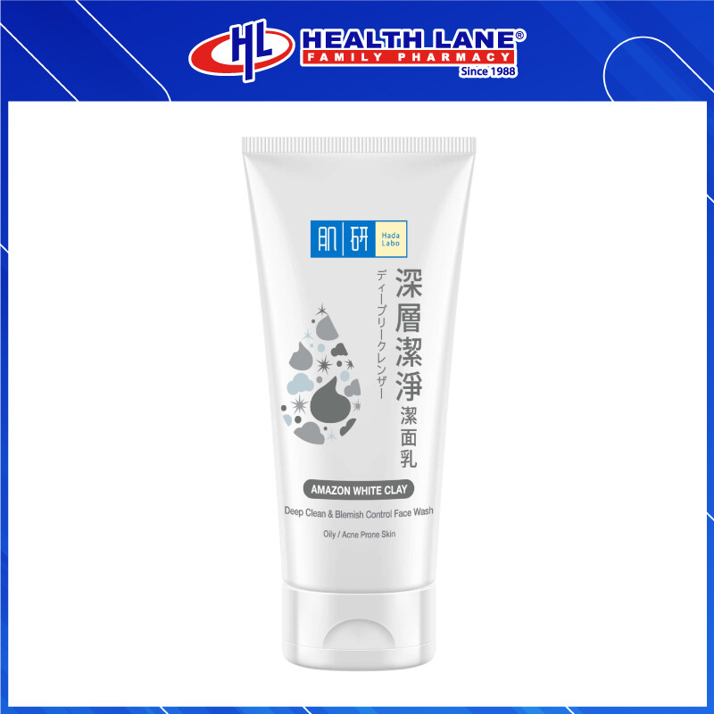 HADA LABO DEEP CLEAN & BLEMISH CONTROL FACE WASH (100G)